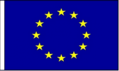 European Union Table Flags